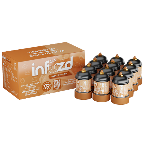 Infuzd Nitrous Oxide UN1070 99% Pure 235G - 12 Count Display