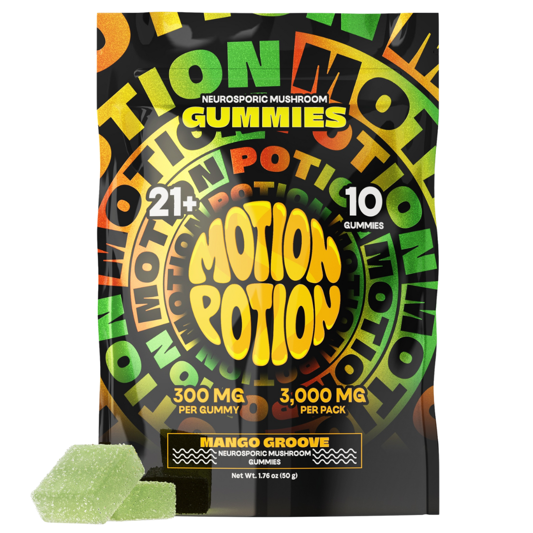 Motion Potion Mushroom Gummies 3000MG - 10 Count Display