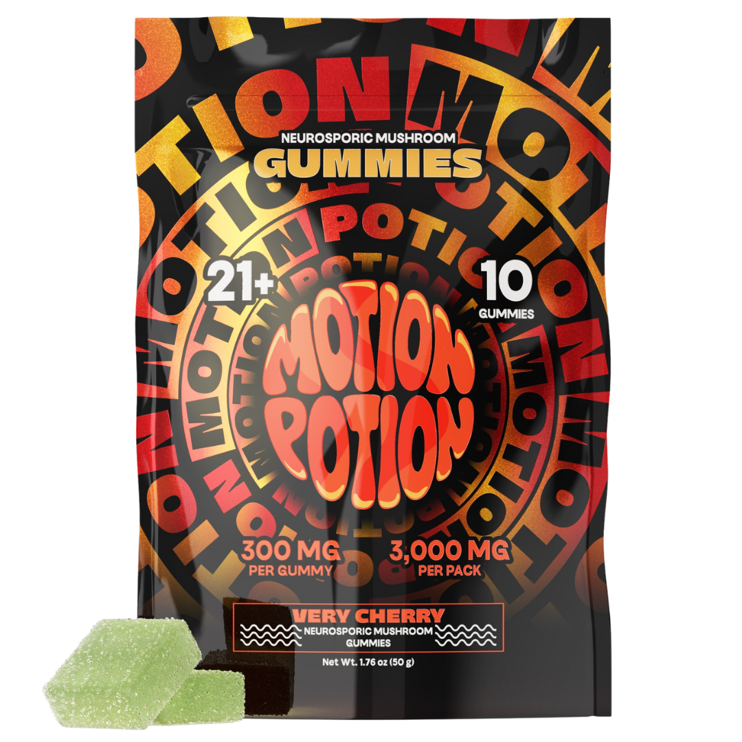 Motion Potion Mushroom Gummies 3000MG - 10 Count Display