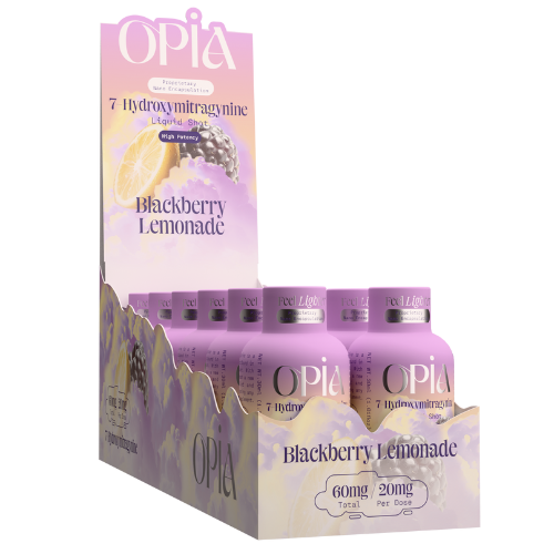 OPiA 7-Hydroxymitragynine Liquid Shot 60MG - 12 Count Display