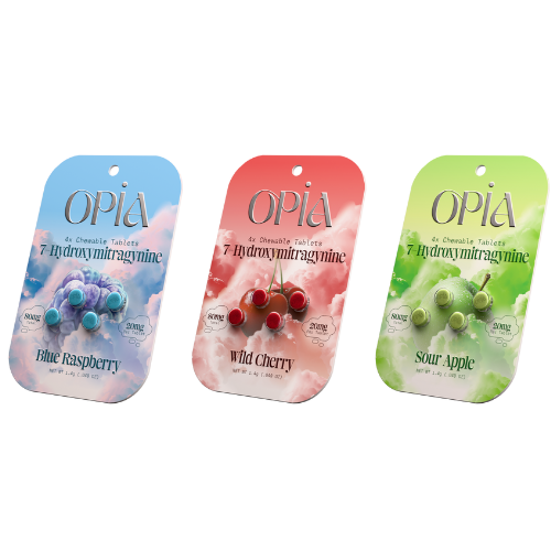 OPiA 7-Hydroxymitragynine Tablets 20MG - 10 Count Display