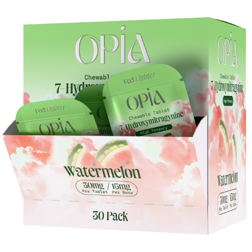 OPiA 7-Hydroxymitragynine Tablets Dispenser 30MG - 30 Count Display
