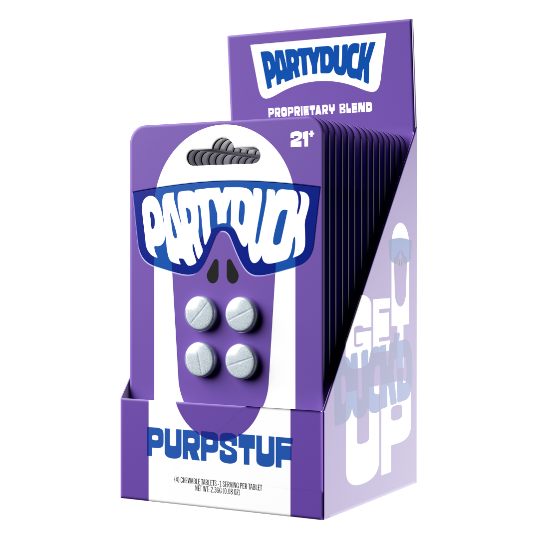 PartyDuck Proprietary Blend Tablets - 10 Count Display