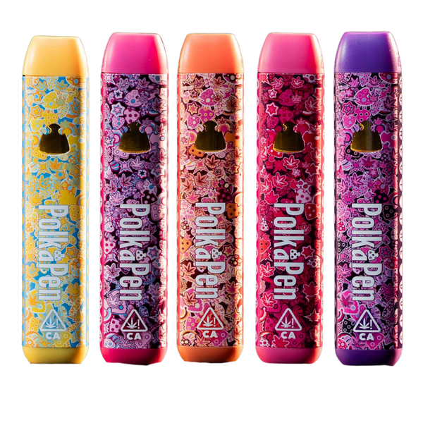 polkadot disposable vape pen PolkaDot PolkaPuff THC-P 2G
