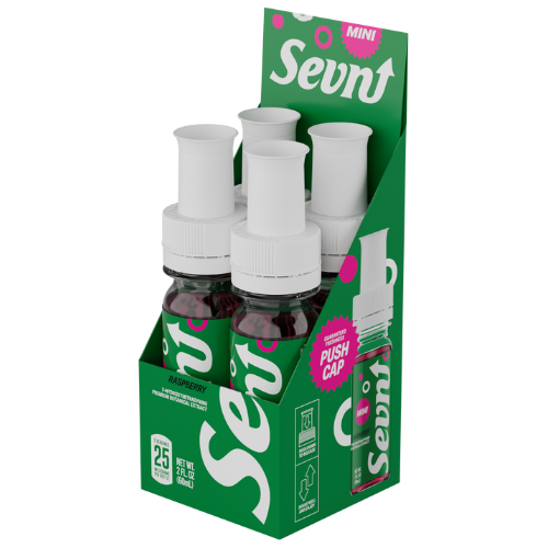 Sevn 7-Hydroxymitragynine Shots 25MG - 4 Count Display
