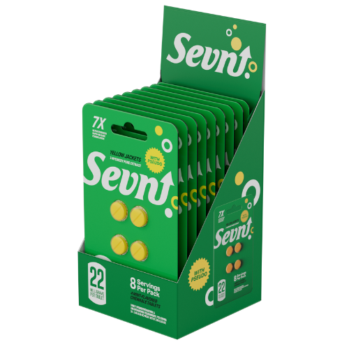Sevn Pseudo + 7-OH Tablets 22MG - 10 Count Display