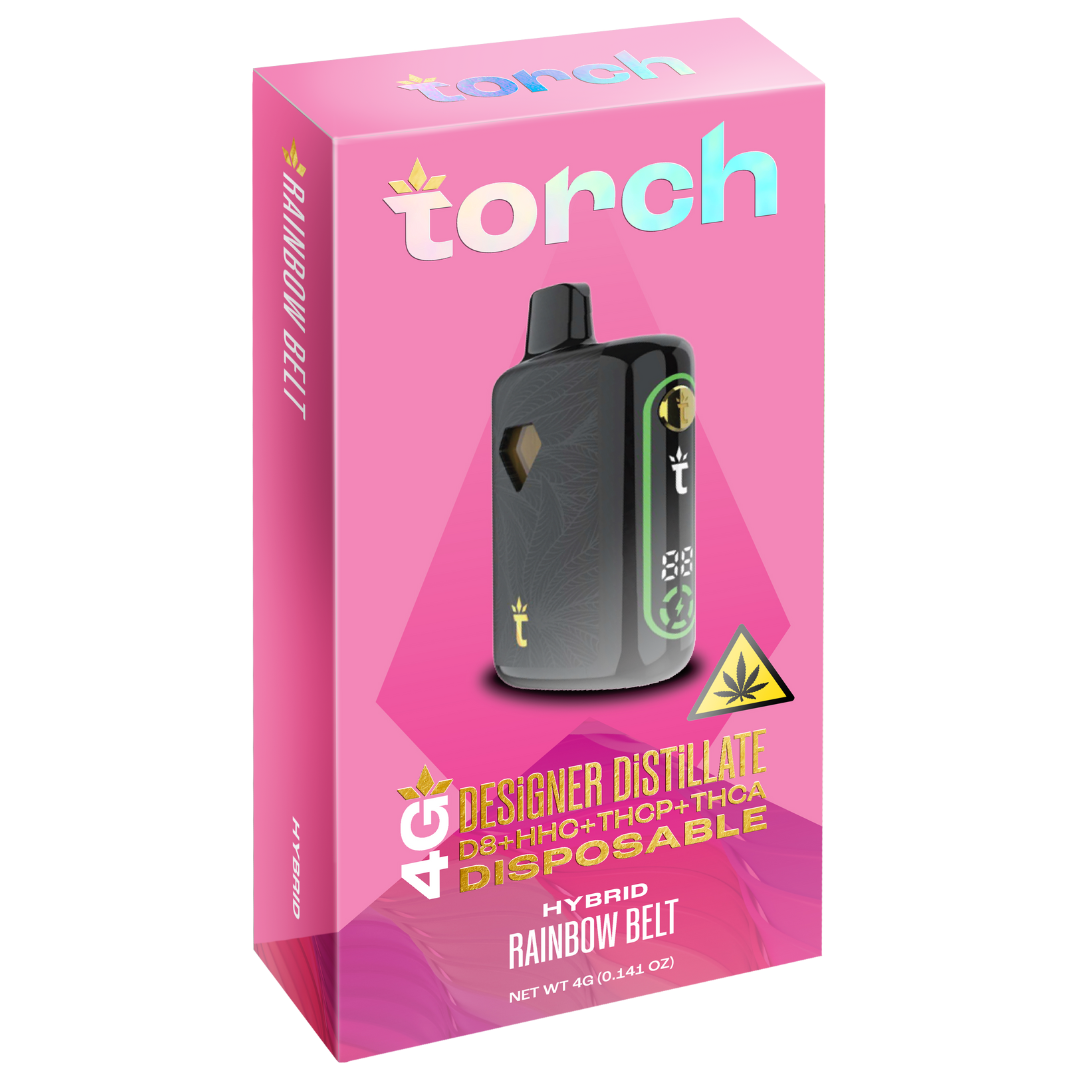 Torch Designer Distillate Disposable 4G - 5 Count Display