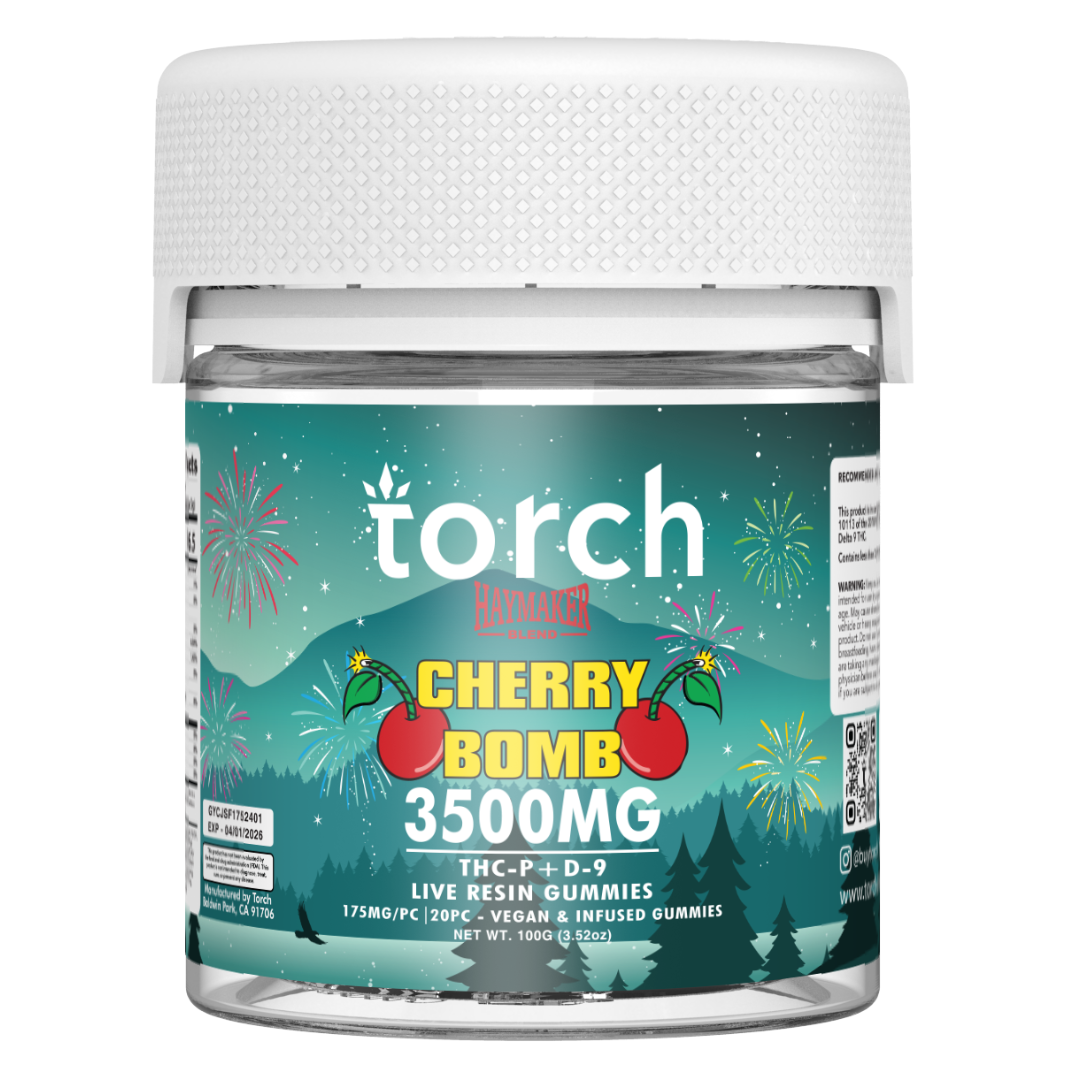 Torch Haymaker Gummies 3500MG - 6 Count Display