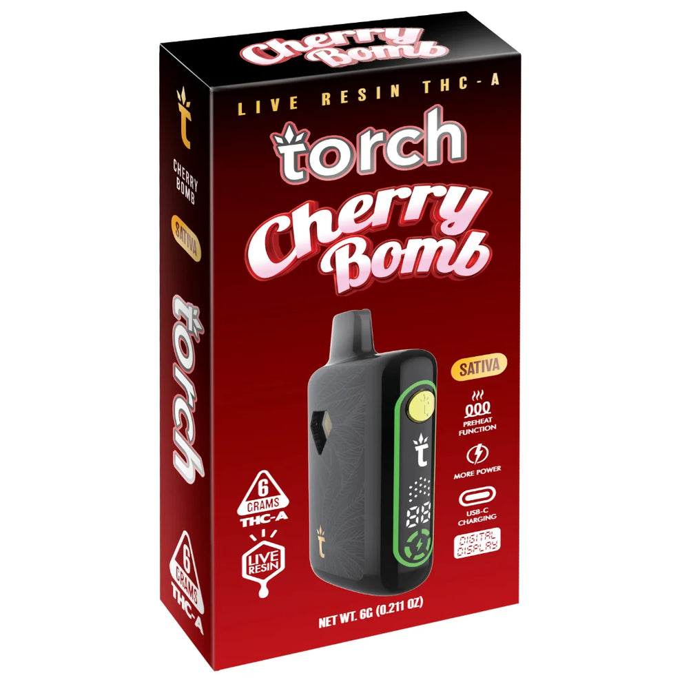 Torch THC-A Pulse Live Resin Disposable 6G - 5 Count Display
