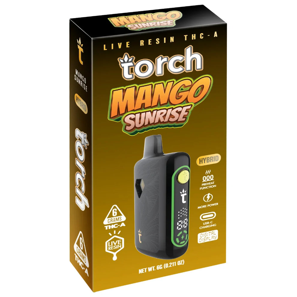 Torch THC-A Pulse Live Resin Disposable 6G - 5 Count Display