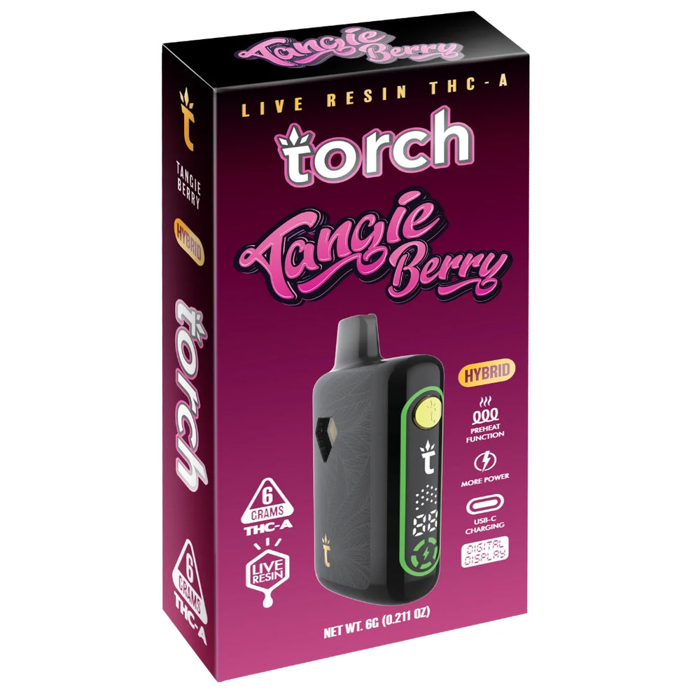 Torch THC-A Pulse Live Resin Disposable 6G - 5 Count Display