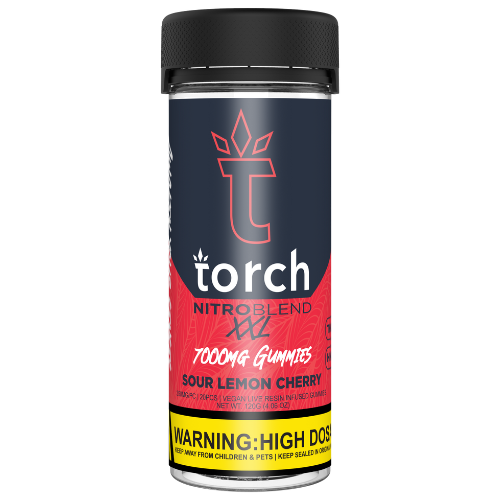 Torch Nitro Blend XXL Gummies 7000MG - 6 Count Display