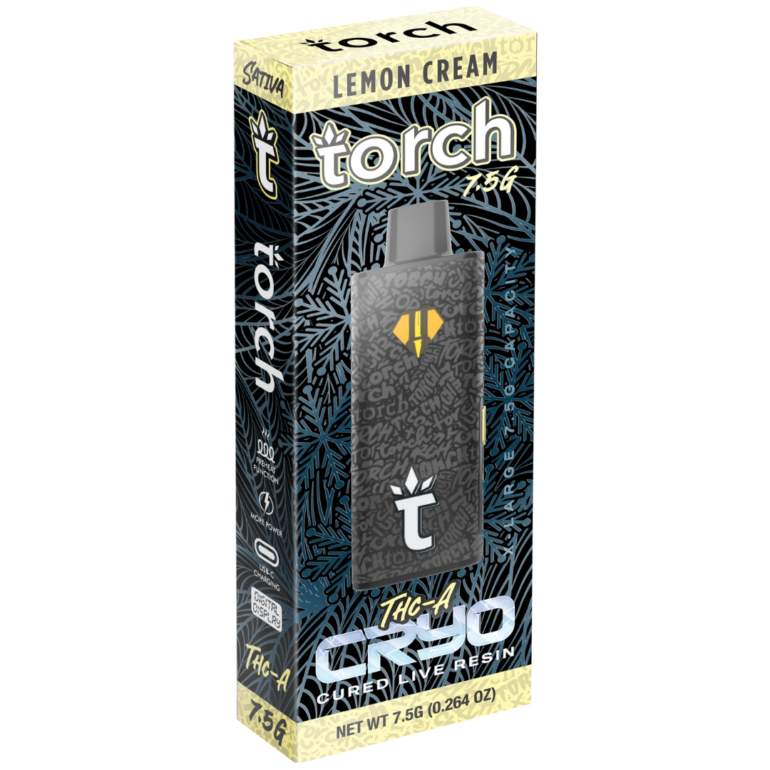 Torch THC-A Cryo Blend Disposable 7.5G - 5 Count display