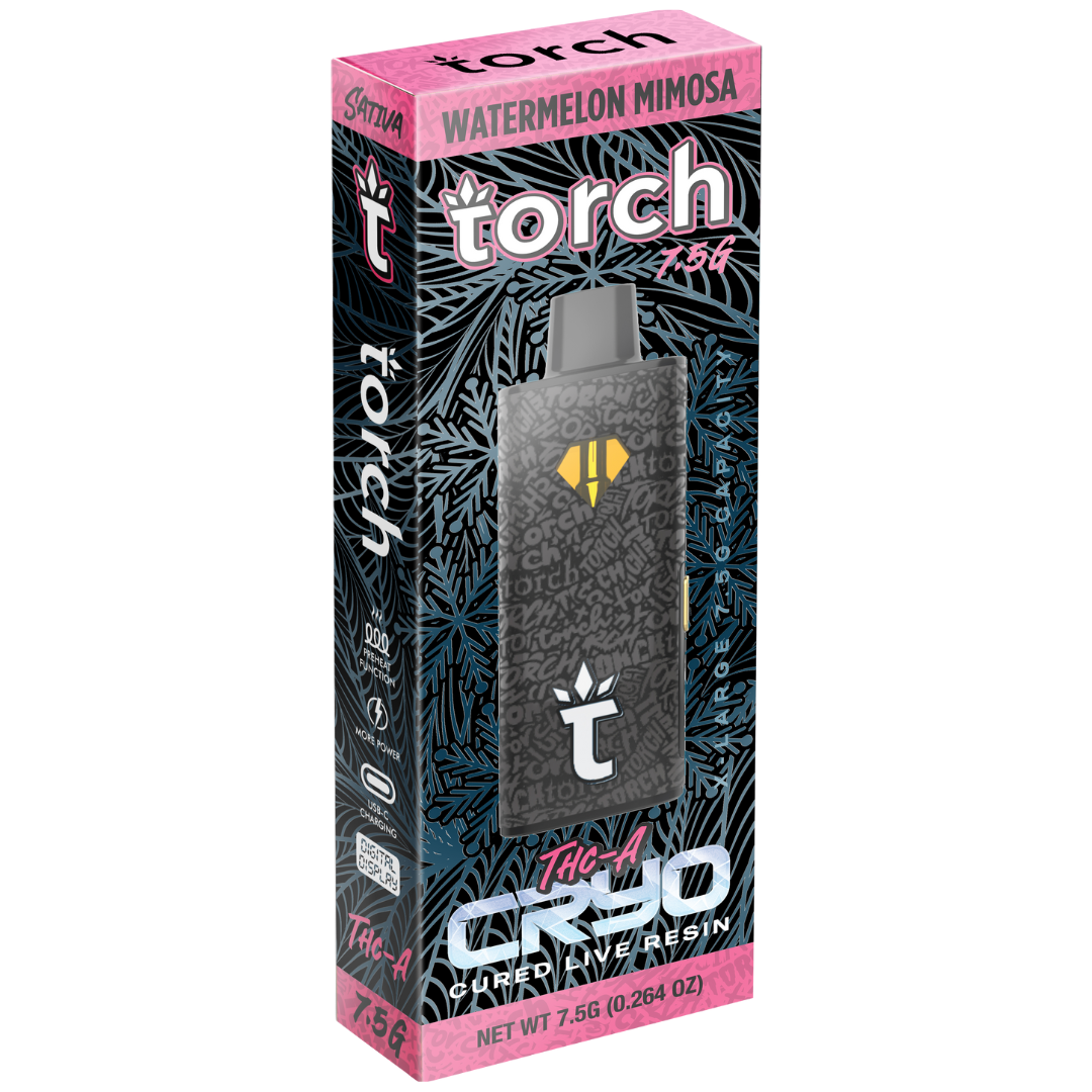 Torch THC-A Cryo Blend Disposable 7.5G - 5 Count display