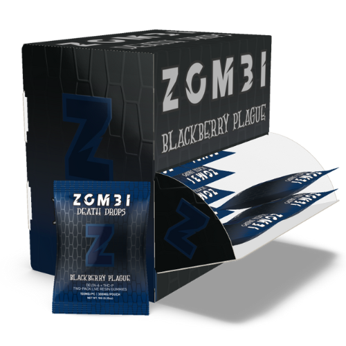 Zombi Death Drops Gummies 300MG - 30 Count Display