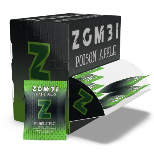 Zombi Death Drops Gummies 300MG - 30 Count Display